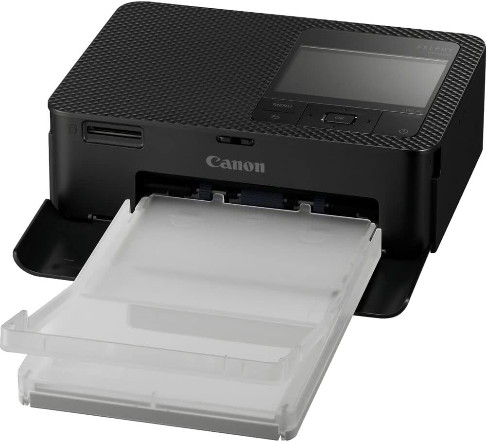 Canon CP1500 SELPHY Compact Photo Printer KP-108IN Bundle