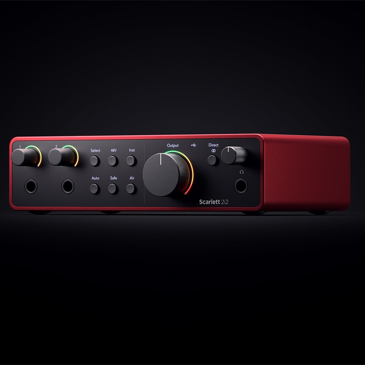 Focusrite AMS-SCARLETT-2I2 4th Gen USB Audio Interface Bundle