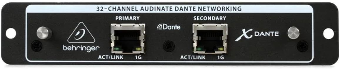 Behringer X-DANTE 32-Channel Audio Interface Card