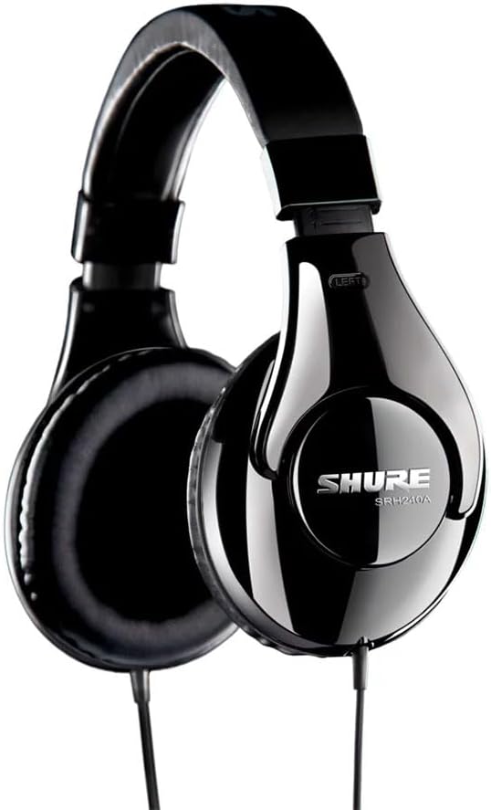 Shure SRH240A-BK Professional Quality Headphones Studio & Home — main product image