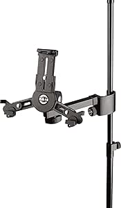 K&M 19796.000.55 Mini Tablet iPad Mic Stand Holder — main product image