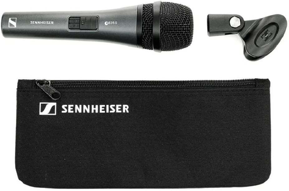 Sennheiser 004514 e835-S Vocal Microphone - Cardioid, Switch