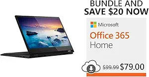 Lenovo Flex 14 2-in-1 Convertible Laptop - HD Touchscreen