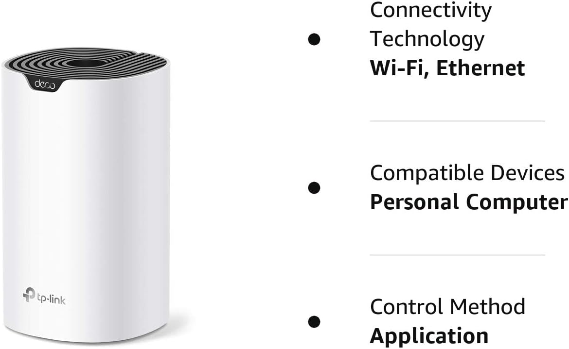 TP-Link Deco S4(1-pack) Whole Home Mesh WiFi - 2000 Sq.ft Coverage