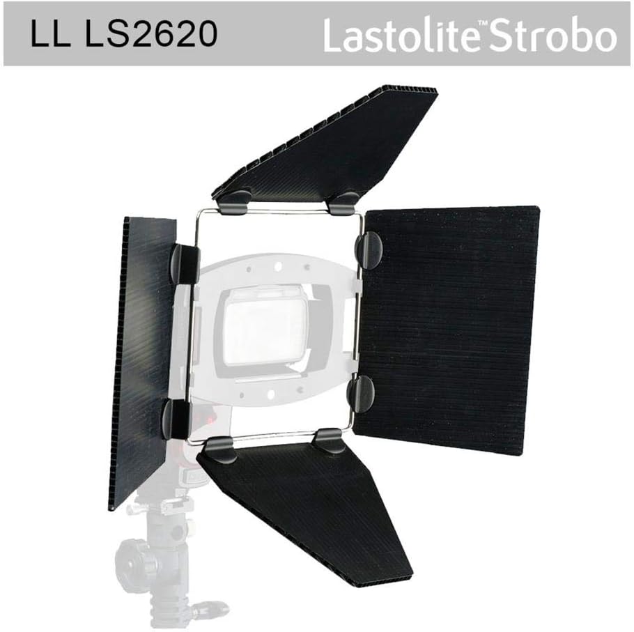 Manfrotto LS2620 Strobo Barn Doors (Black)