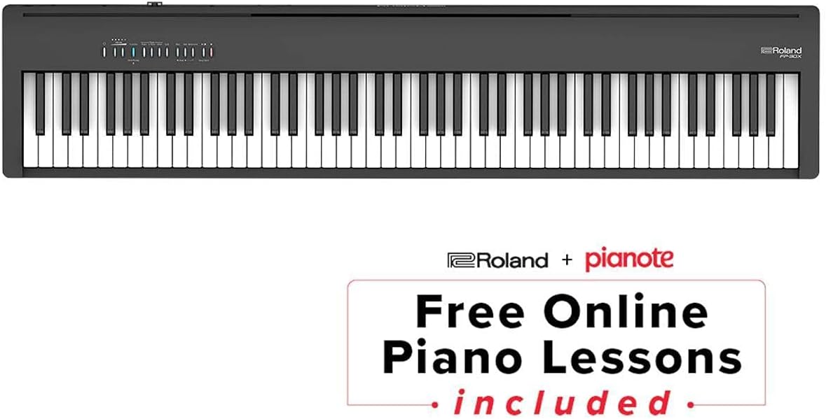 Roland FP-30X 88-Key Portable Digital Piano Bundle