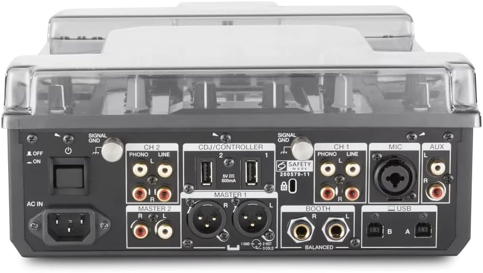 Decksaver DS-PC-DJMS11 Pioneer DJM-S11 Mixer Cover