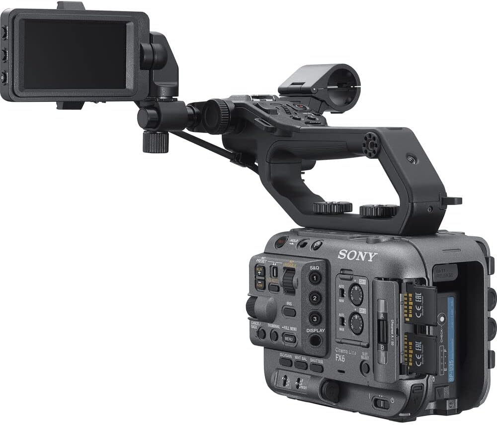 Sony ILME-FX6V_AV_8 FX6 Full-Frame Cinema Camera Kit with Lens