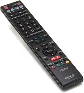 Sharp RRMCGB004WJSA: Genuine OEM Television Remote Control — main product image