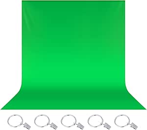 Neewer 10095163 Green Screen Backdrop 6x9ft