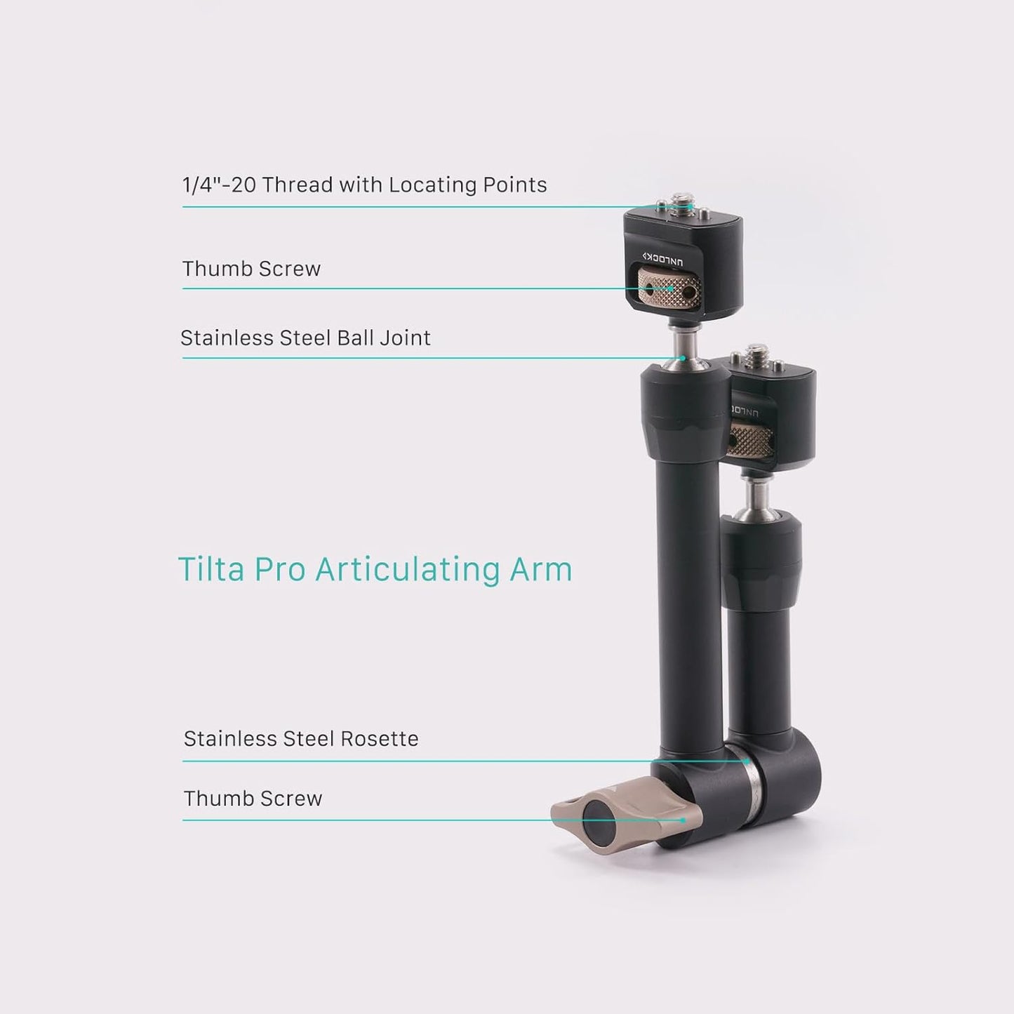 Tilta TA-PAA2-B Pro Articulating Arm with NATO Mount