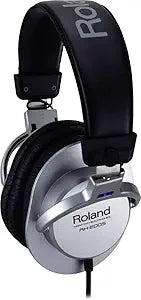 Roland RH-200S Studio Quality Monitoring Headphones Silver — main product image