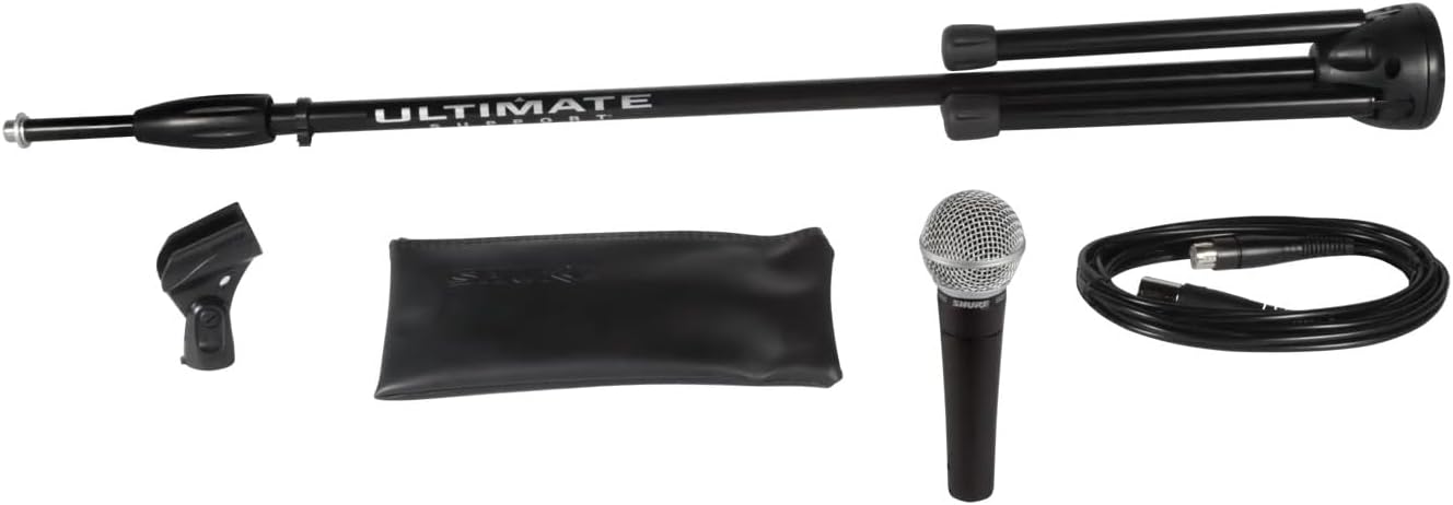 Shure SM58-CN BTS Pro Vocal Microphone Performance Kit