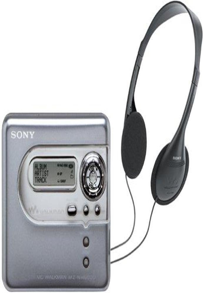 Sony MZ-NH600D Hi-MD MiniDisc Walkman — main product image