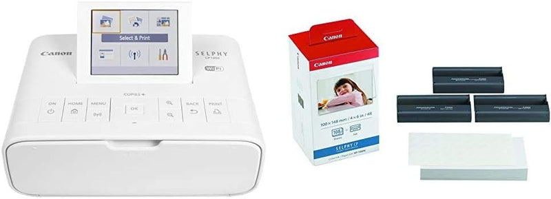 Canon Selphy CP1300 White Wireless Compact Photo Printer — main product image