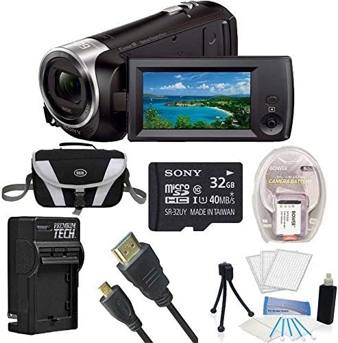 Sony HDR-CX405 Handycam Full HD Camcorder Bundle