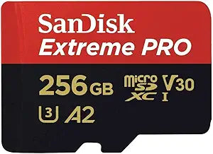 SanDisk SDSQXAO-256G-GN6MA Extreme 256GB MicroSD Card — main product image