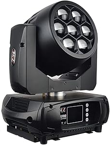 JMAZ Lighting AERO WASH 710Z Battery Powered LED Moving Head — main product image