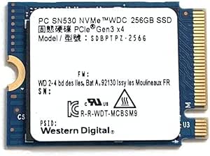 Western Digital SDBPTPZ-256G 256GB M.2 2230 NVMe SSD — main product image