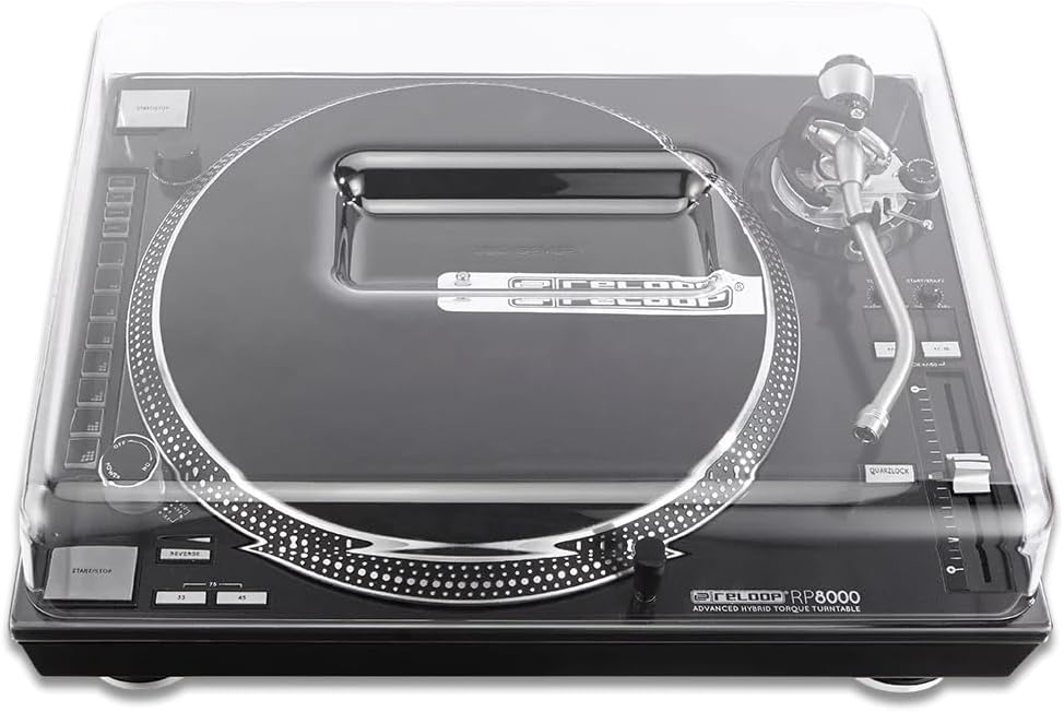 Decksaver DS-PC-RPTURNTABLE Reloop RP-8000/7000 Turntable Cover