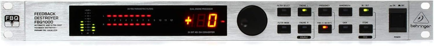 Behringer FBQ1000 Feedback Destroyer Parametric EQ