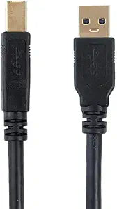 Monoprice 134877 USB-A to USB-B 3.0 Cable 3-Pack