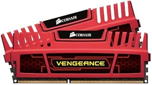 Corsair CMZ8GX3M2X1600C7R Vengeance 8GB DDR3 1600MHz Red Memory