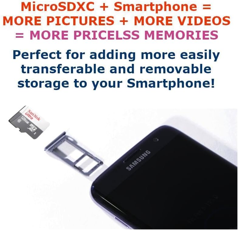 SanDisk SDSQUNS-128G 128GB Ultra MicroSDXC UHS-I Card