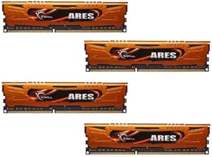 G.Skill F3-1600C10Q-32GAO 32GB (4x8GB) Ares DDR3 1600MHz Memory