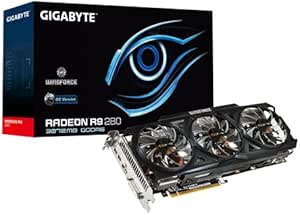 Gigabyte FBA_GV-R928WF3OC-3GD Radeon R9 280 Graphics Card
