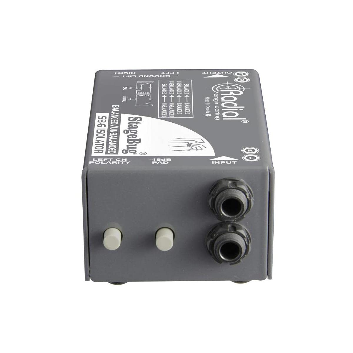 Radial Engineering SB-6 StageBug SB-6 Isolator DI