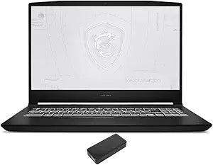 MSI WF66 11UJ-267 Workstation Laptop i7-11800H 16GB 2TB HDD RTX A2000 Dock