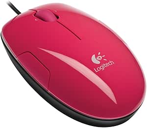 Logitech 910-001160 LS1 Laser Wired Mouse Pink — main product image