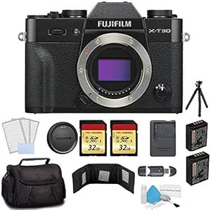 Fujifilm 16619011.1 X-T30 - Mirrorless Camera Bundle