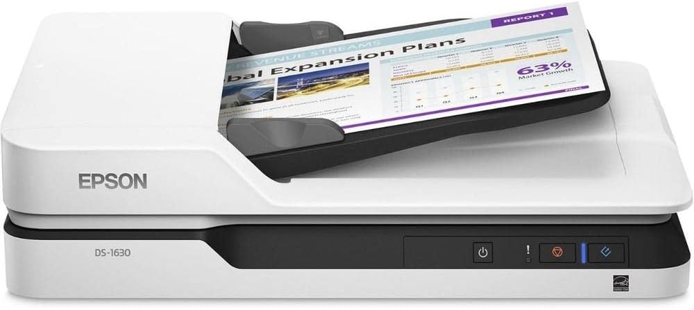 Epson DS-1630 Document Scanner, 25ppm, ADF
