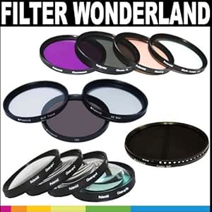 Polaroid 4332242580 Optics Filter Kit for Sony Alpha Lenses