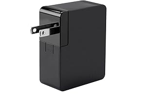 Monoprice 113916 International USB Charger 4.8A Obsidian Series