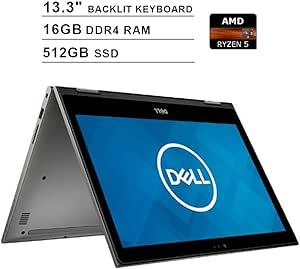 Dell Inspiron 13 7000 2-in-1 Touchscreen Laptop (Ryzen 5) — main product image