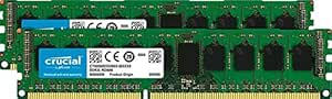 Crucial CT2K8G3ERSLD8160B 16GB DDR3L RDIMM Memory Kit