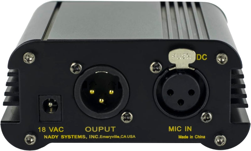 Nady SMPS1X 48V Phantom Power Supply Condenser Microphones — main product image