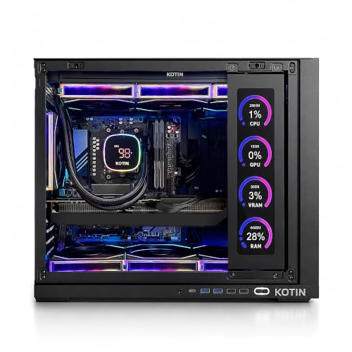 KOTIN RTX 5070 Ryzen 7 9700X Prebuilt Gaming PC — main product image