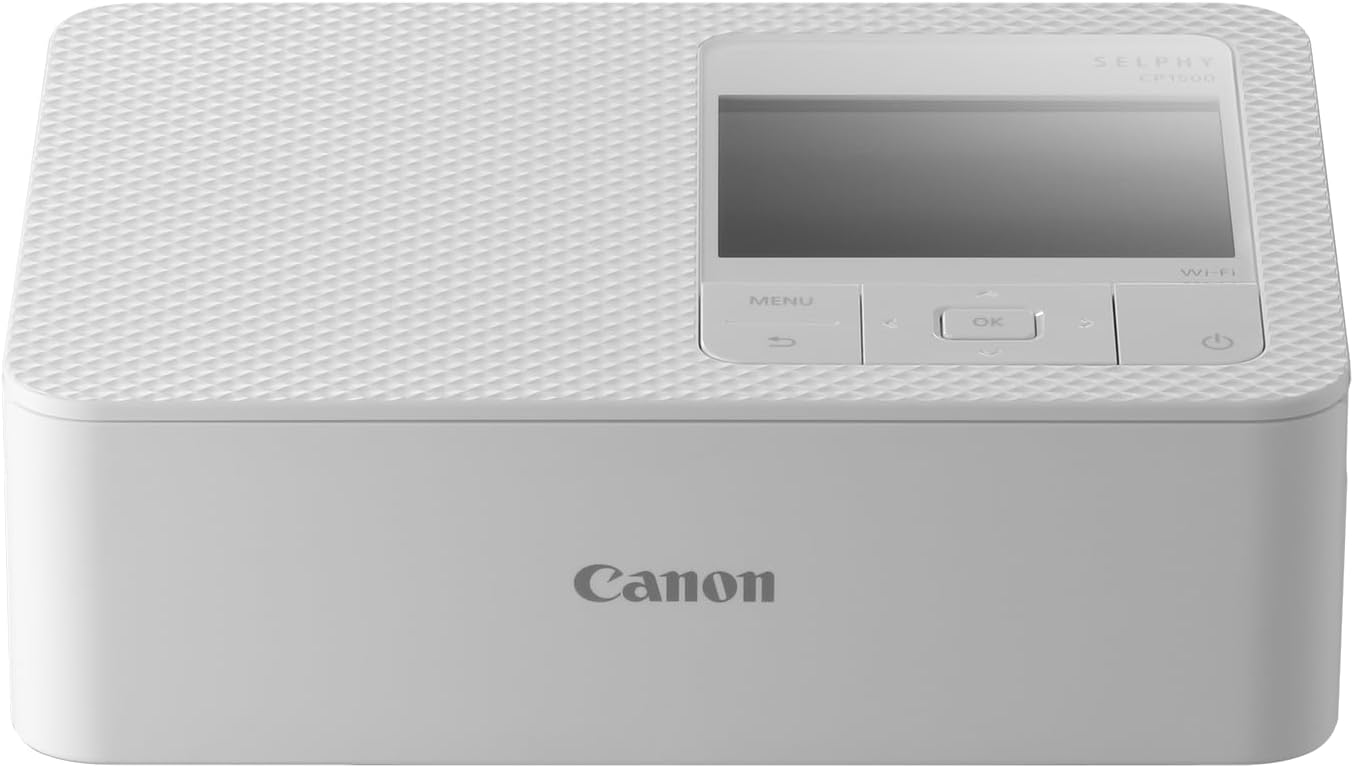 Canon CP1500 White Selphy Photo Printer RP-108