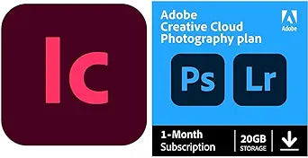 Microsoft Adobe Creative Cloud Photography Plan (1-Month)