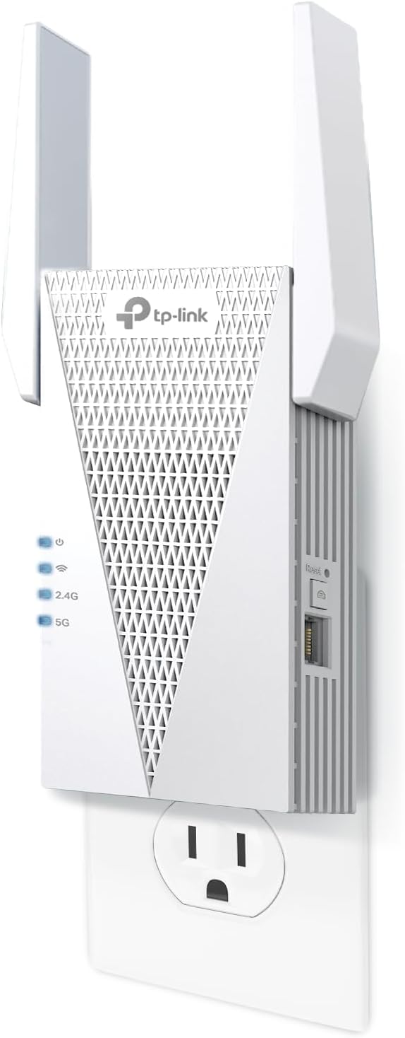 TP-Link RE615X AX1800 WiFi 6 Range Extender — main product image