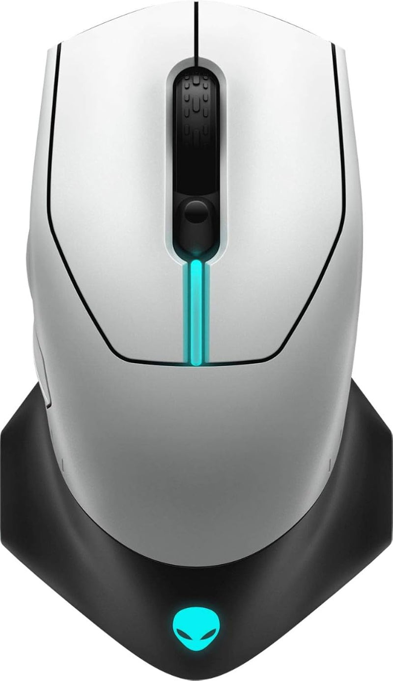 Alienware AW610M Lunar Light Wired/Wireless Gaming Mouse — main product image