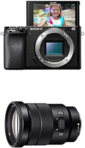 Sony Alpha A6100 Mirrorless Camera SELP18105G Lens