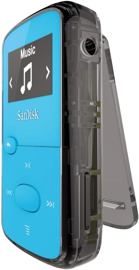 SanDisk SDMX26-008G-G46B-CR 8GB Clip Jam MP3 Player Renewed
