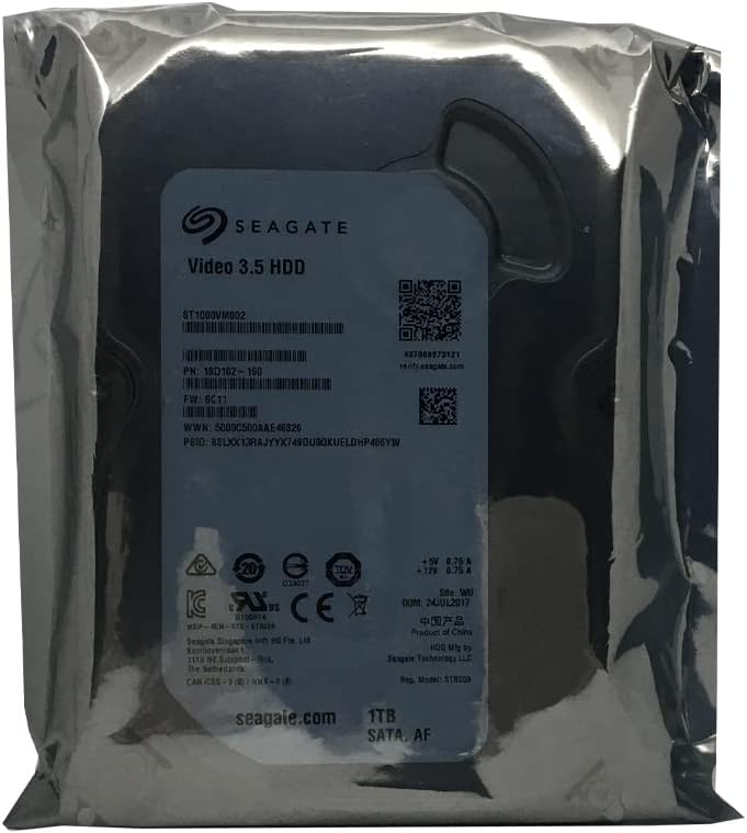 Seagate ST1000VM002 1TB Video 3.5" Internal HDD