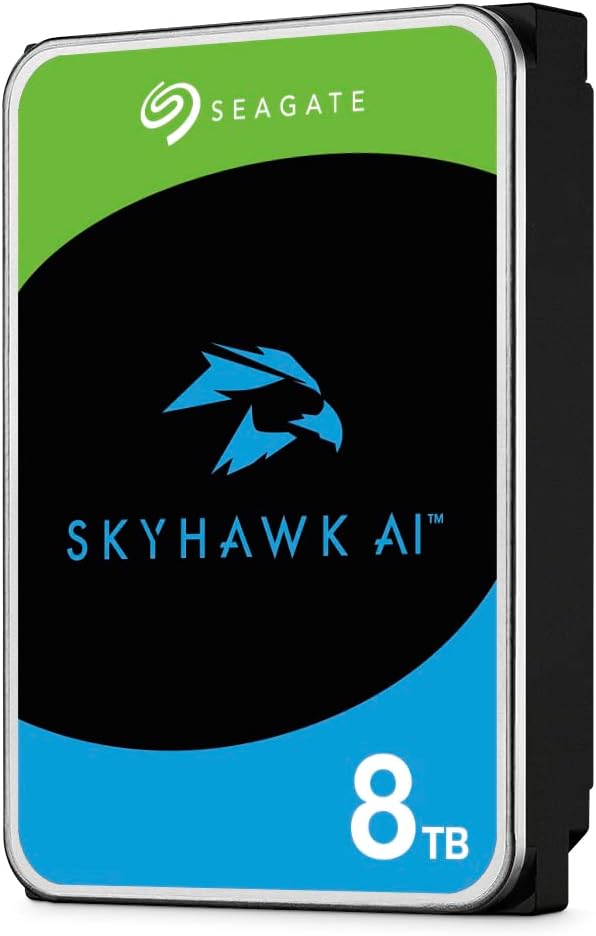Seagate ST8000VEZ01 Skyhawk AI 8TB Surveillance HDD — main product image