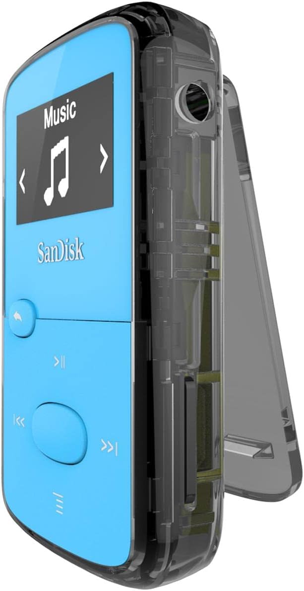 SanDisk SDMX26-008G-G46B Clip Jam 8GB MP3 Player Blue